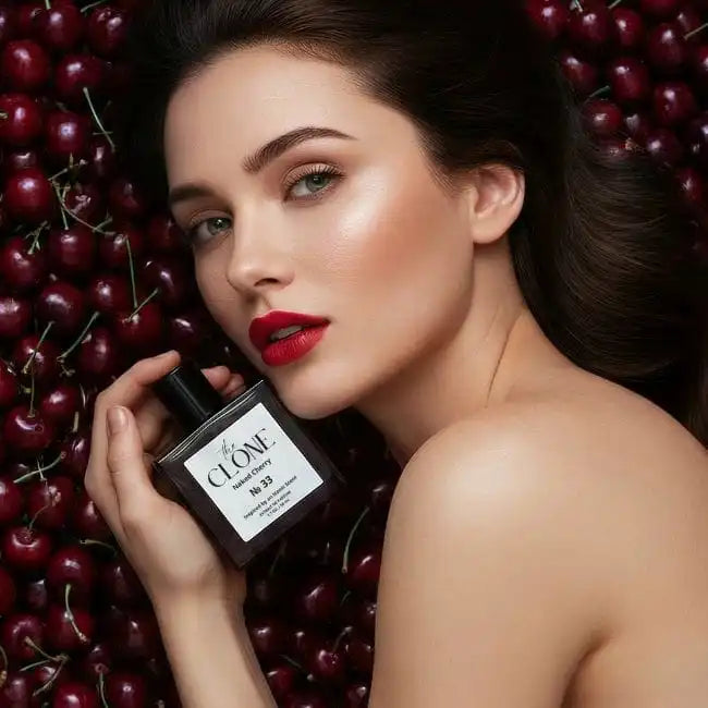 Cherry fragrance campaign image